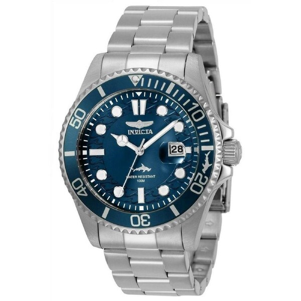 Invicta Pro Diver Stainless Steel Blue Dial INV30019 Quartz Men's Watch