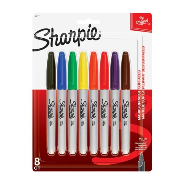 Sharpie Perm Mrkr FP Fashn Pk8