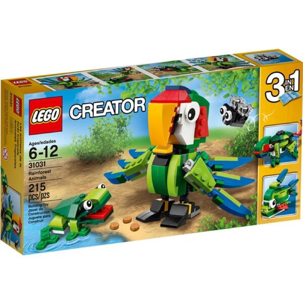LEGO 31031 - Creator 3in1 Rainforest Animals