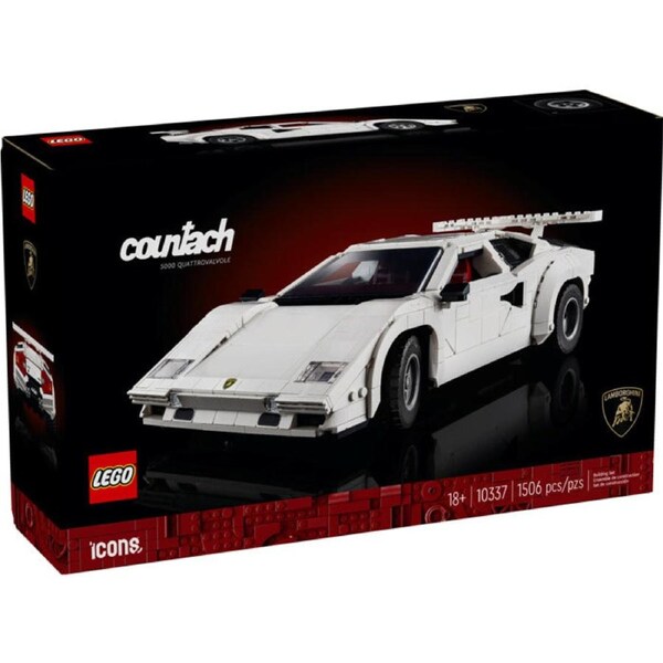 LEGO 10337 - Icons Vehicles Lamborghini Countach 5000 Quattrovalvole