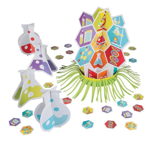 Science Party Table Decorating Kit