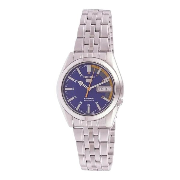 Seiko 5 SNK371K1 Automatic Blue Dial Silver Stainless Steel Men’s Watch