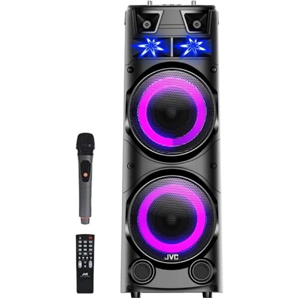 JVC XS-N7222PB Dual 12" Bluetooth Party Speaker