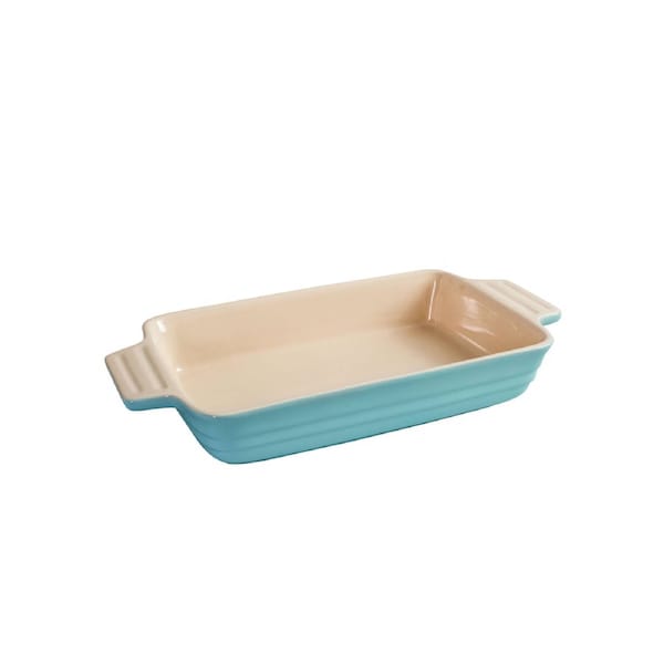 Chasseur Medium Rectangular Baker 26cm - Duck Egg Blue