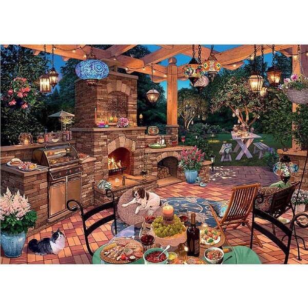 Ravensburger - My Haven The Garden Kitchen Puzzle 1000pc
