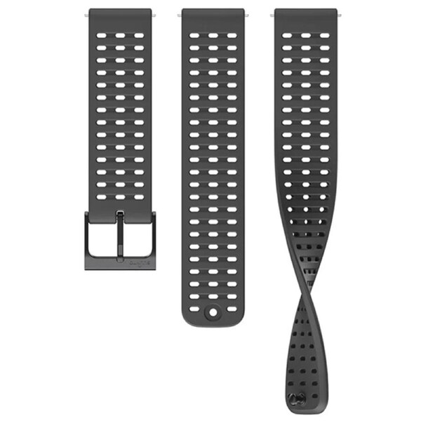 Suunto Athletic 2 Strap Silicone (All Black) S+M