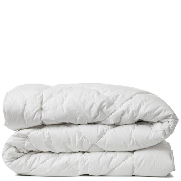 Canningvale Luxury Quilt White Heavy 350GSM Home Bedding/Blanket Double