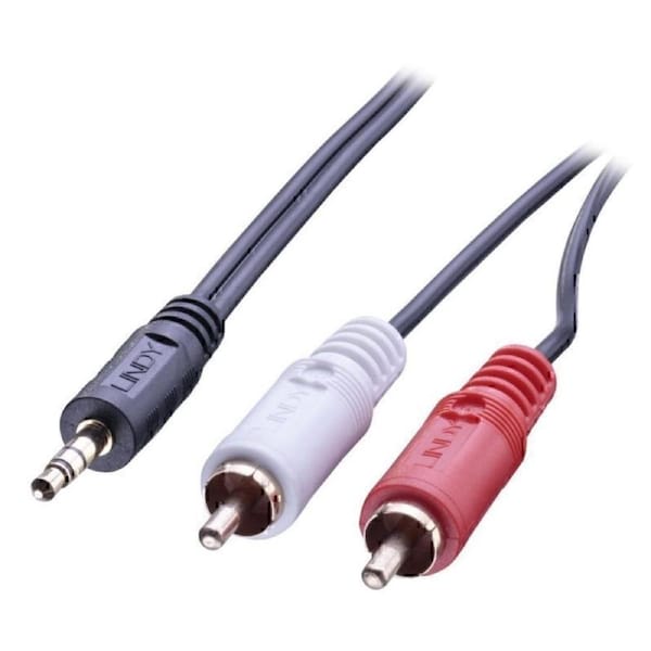 Lindy 35683 5m 3.5mm-RCA Stereo Audio Cable