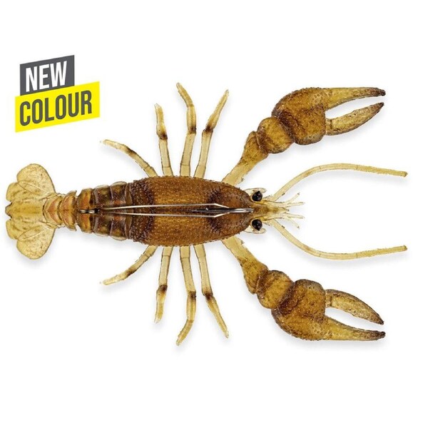 Chasebaits Mudbug 70mm Weighted Soft Plastic Fishing Lure #07 Root Beer