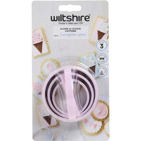 Wiltshire Scone Cutters 3 Piece Set