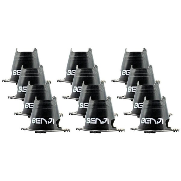 12x Spartan Arld Kicking Tee's Durable & Heavy Duty 4 Adjustable Heights Black
