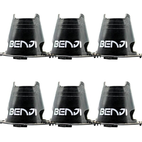 6x Spartan Arld Kicking Tee's Durable & Heavy Duty 4 Adjustable Heights Black