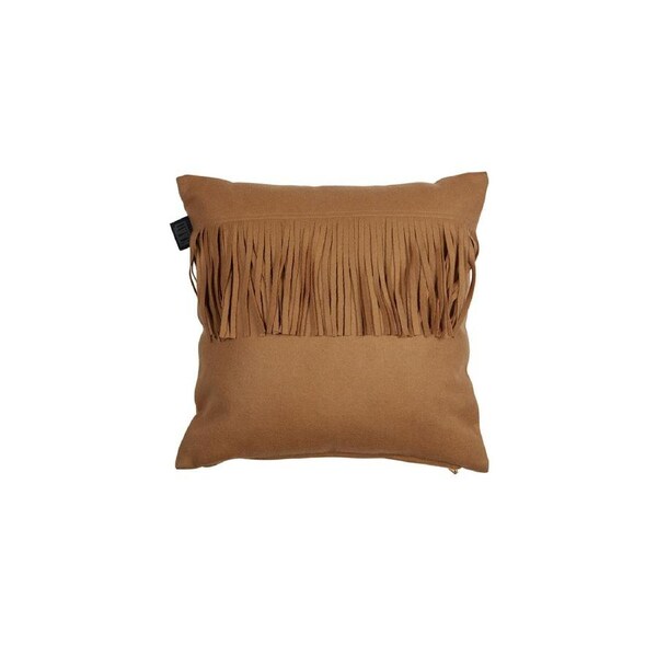 KAAT Amsterdam Frey Brown Square Filled Cushion 40cm x 40cm
