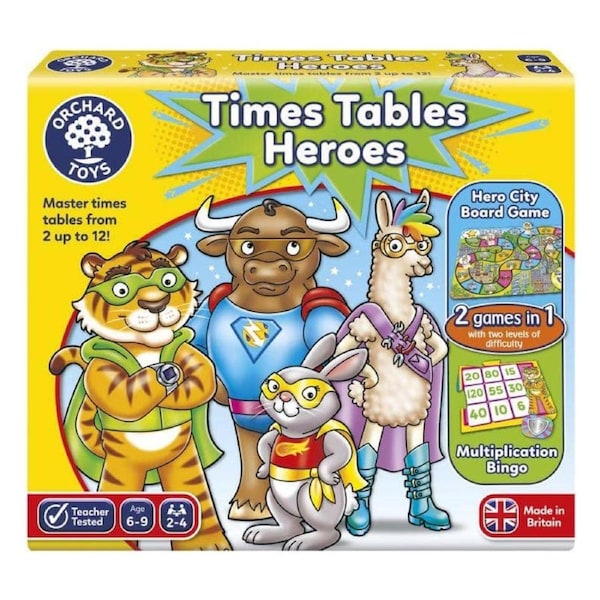Orchard Toys - Times Tables Heroes