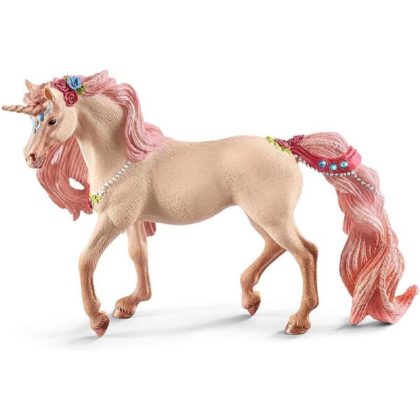 Schleich - Decorated Unicorn Mare Horse Figurine