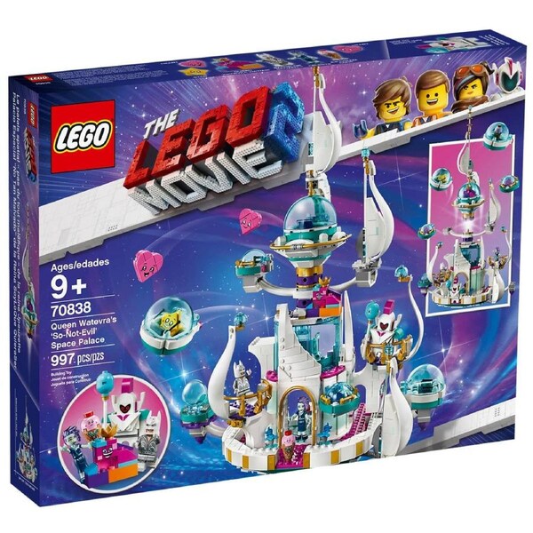 LEGO 70838 Queen Watevra's ‘So-Not-Evil' Space Palace - THE LEGO MOVIE 2