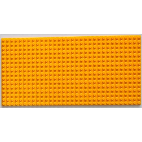 BASEPLATE 16x32 Studs Yellow Generic
