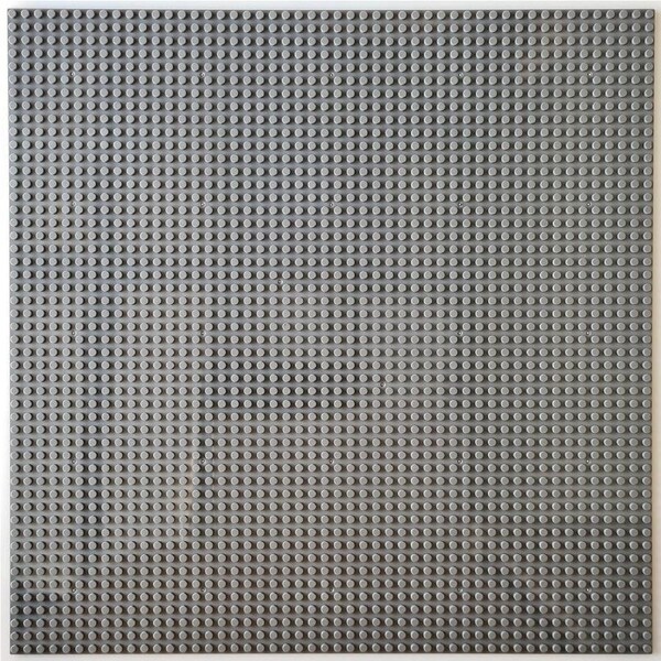 BASEPLATE 50x50 Studs D/grey Generic