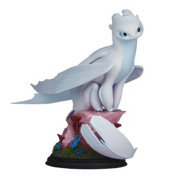 How to Train Your Dragon Light Fury Statue 10" Collectable