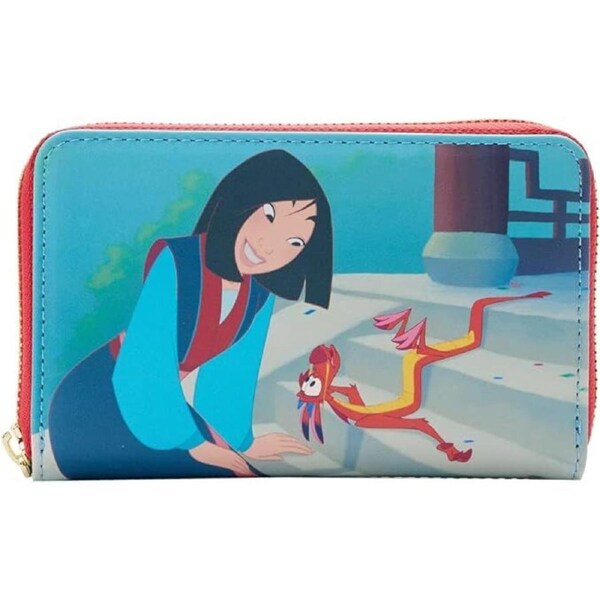 Loungefly Disney Mulan - Princess Scene Zip Around Wallet