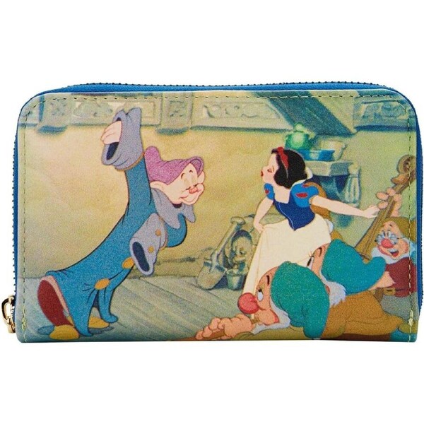 Loungefly Disney Snow White and the Seven Dwarfs - Scenes Zip Around Wallet