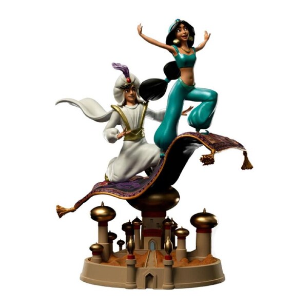 Disney Aladdin & Jasmine 1:10 Statue Action Figure Collectable 30cm