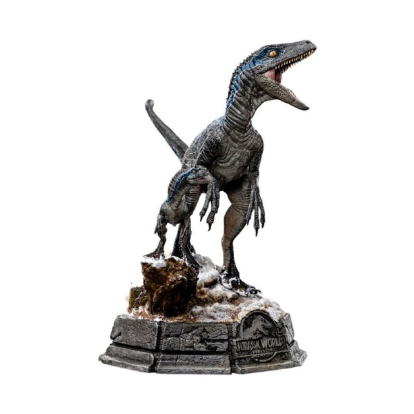 Jurassic World 3 Dominion Blue & Beta 1:10 Statue Collectable Action Figure Toy