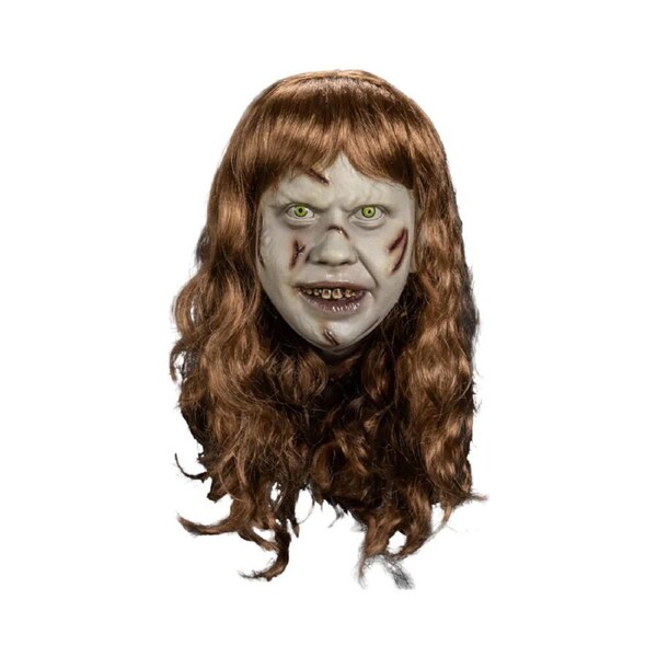 Exorcist Regan Deluxe Injection Costume Mask Cosplay