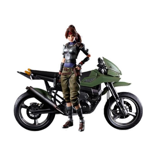 Final Fantasy VII Jessie & Motorcycle Play Arts Action Figure Collectable