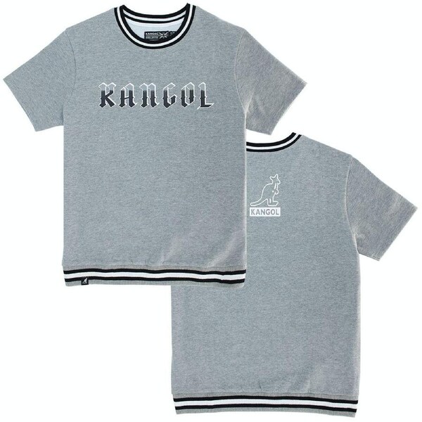 Kangol Game Day Basketball Tee T-Shirt Top - Grey Mix S