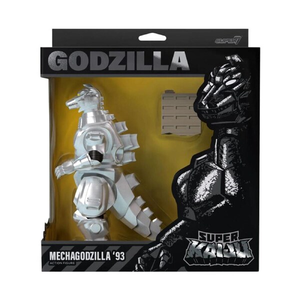 Godzilla Mechagodzilla 11 1993 Super Kaiju Action Figure Display 5.5in