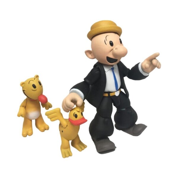 Popeye Castor Oyl HACKS Action Figure Display Statue Toy Set