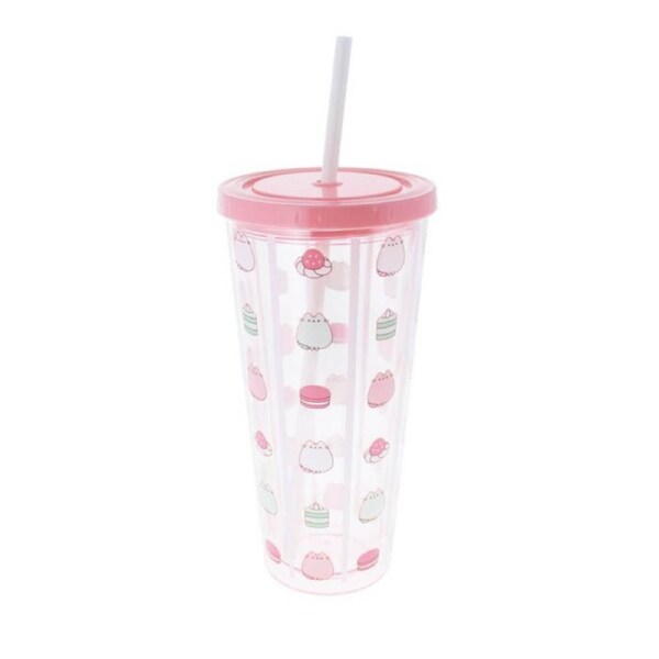 Pusheen Sweets - Beaker & Straw