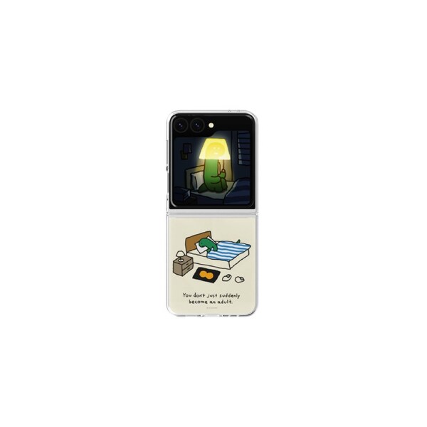 Samsung UBHC Flipsuit Case Insert for Galaxy Z Flip7 FE / Flip6 (White)