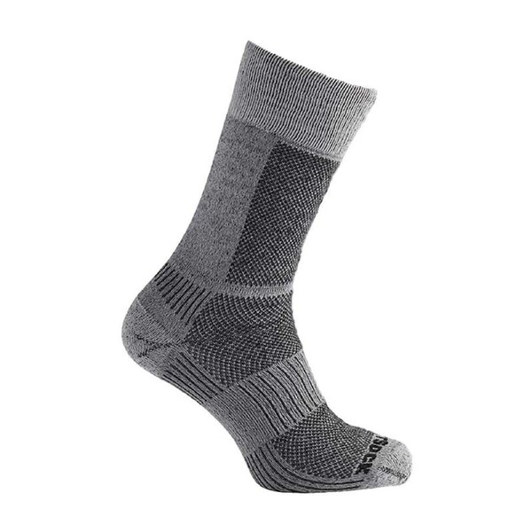 Wrightsock Eco Lt Hike Crew Length Black/White Unisex Outdoor Hiking/Trail Socks L