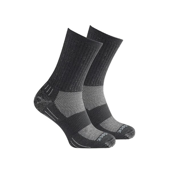 Wrightsock Silver Escape Crew Length Steel Grey Unisex Outdoor Socks XL