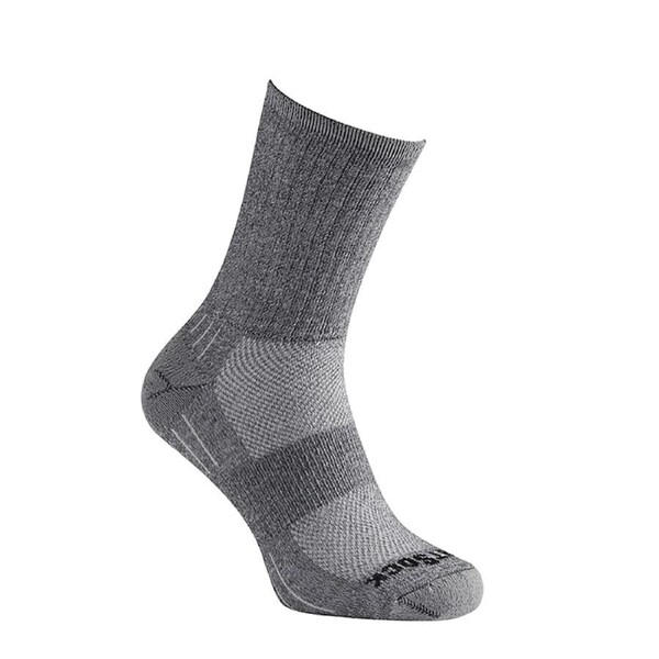 Wrightsock Escape Crew Length Ash Twist Unisex Outdoor Hiking/Camping Socks L