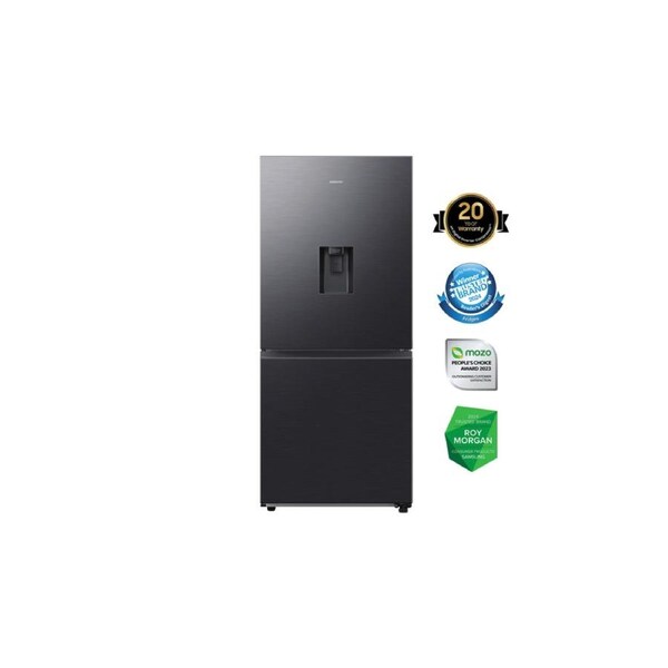 Samsung Bottom Mounted Freezer Non-Plumbed Dispenser 455L (Black Doi 455 L)