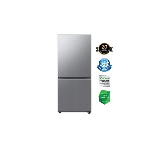 Samsung 458L Smart Bottom Mount Refrigerator with Twist Ice Maker (458L, Refined Inox)