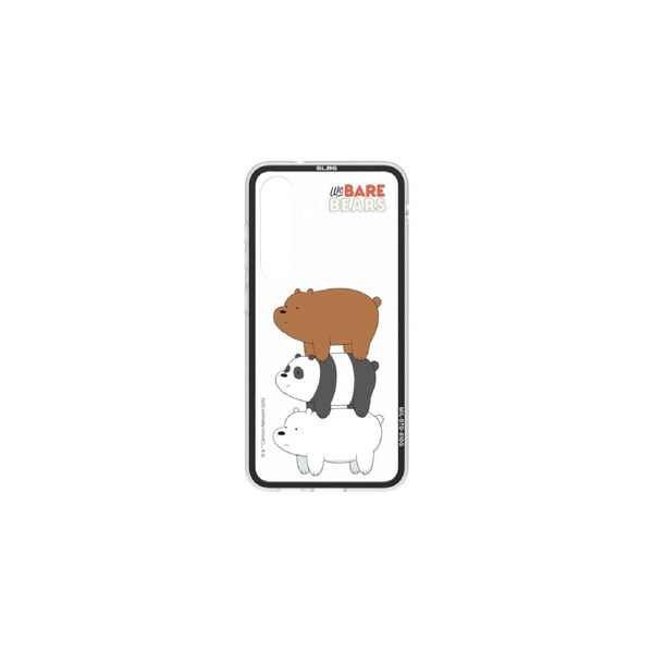 Samsung Galaxy S25 We Bare Bears Impression Case (Brown)