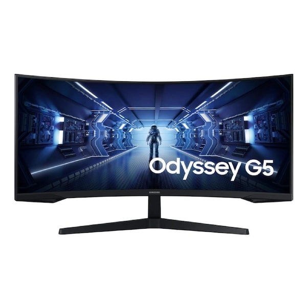 Samsung 34" Odyssey G55T Curved WQHD Gaming Monitor (34", Black)
