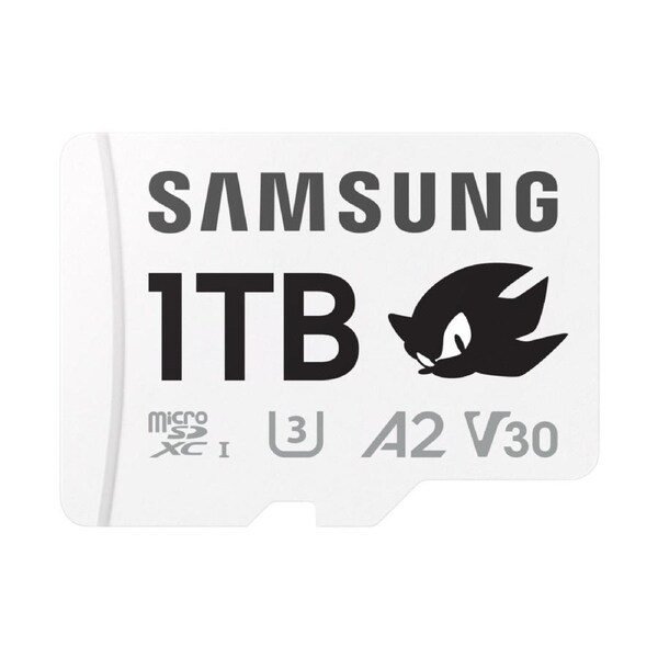 Samsung PRO Plus Sonic the Hedgehog™ microSD Card (White 1 TB)