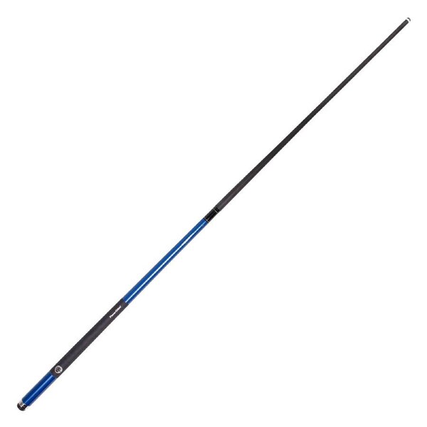 PowerGlide Emanate 2 Piece Carbon Composite Pool Snooker Billiard Cue BLUE 13mm