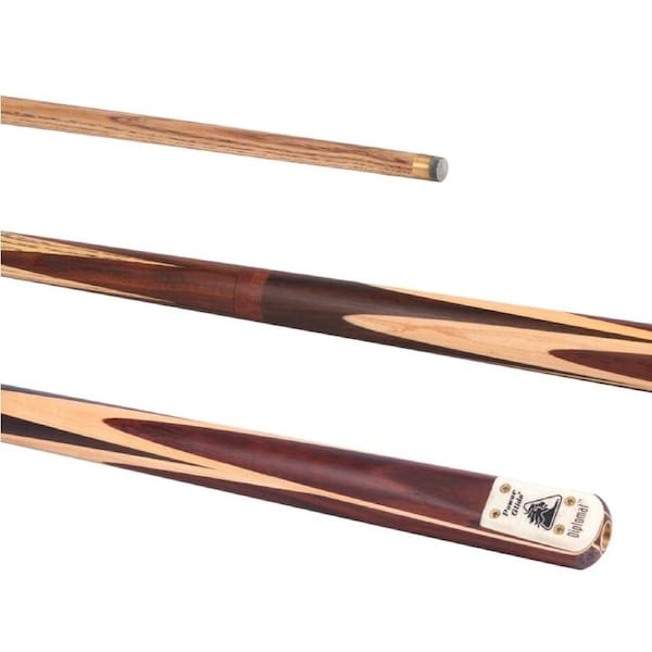 PowerGlide Diplomat 3/4 2 Piece Ash Pool Snooker Billiard Cue 9.5mm Tip 19oz