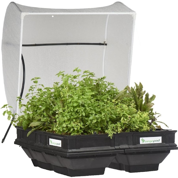 Vegepod Raised Garden Bed With VegeCover- Medium (Stand not included)