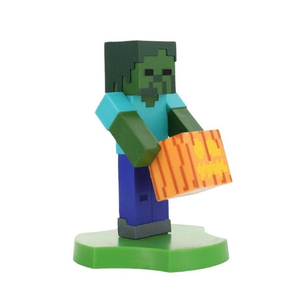 Cable Guy Holdems Minecraft Zombie Phone Stand and Device Holder