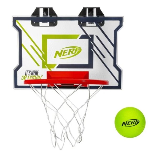 NERF Sports Nerfoop Elite Basketball Hoop & Ball Set