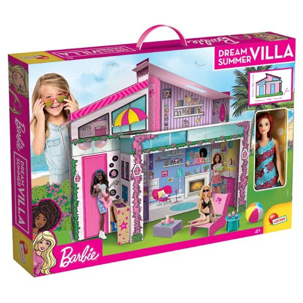 Barbie Dreamhouse Summer Villa Dollhouse & Doll