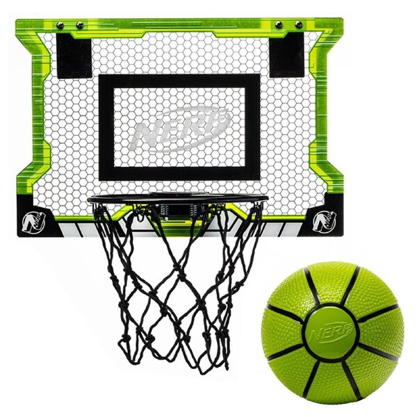 NERF Basketball Hoop & Ball Set