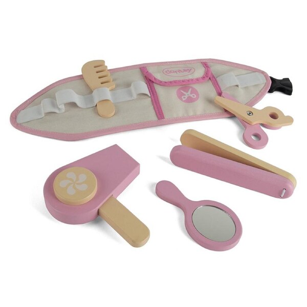 Dantoy Playful Wood Hairdresser Belt 6 Piece Set